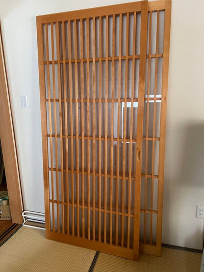 引き違いガラス木製ガラス建具